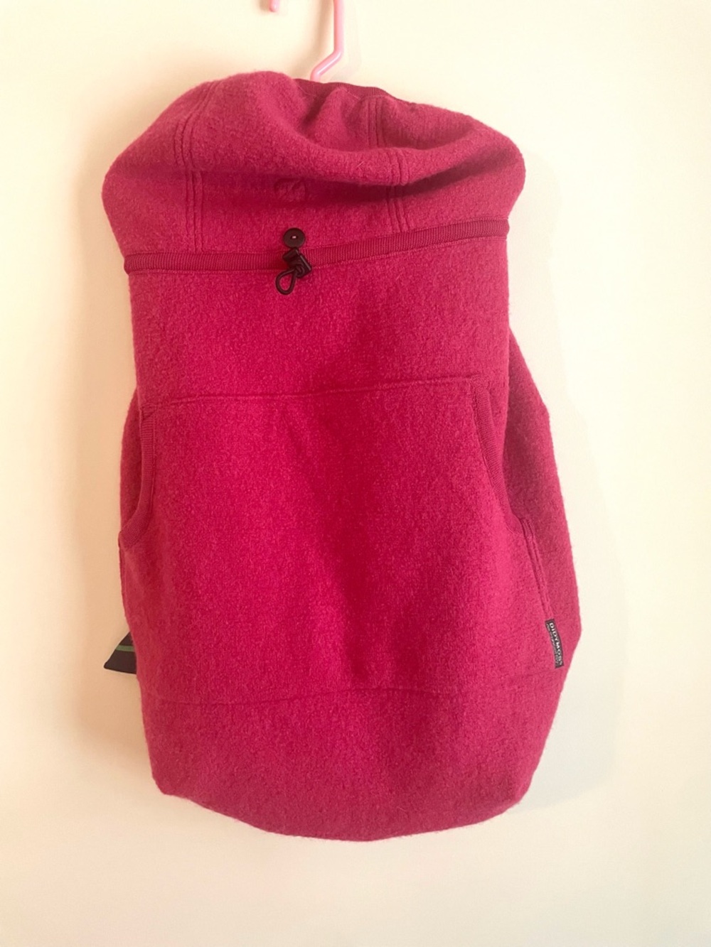 DIDYMOS Pink 100% Wool Baby-wearing cover